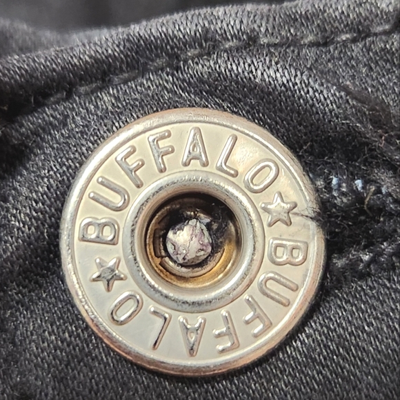 Buffalo David Bitton Women's Low Rise Stretch Skinny Jeans in Black 24 - Picture 5 of 9